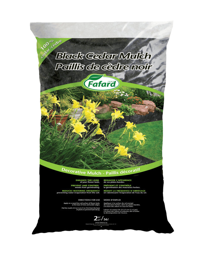 Paillis de Cèdre Noir 56 L (2 pi³) – Fafard