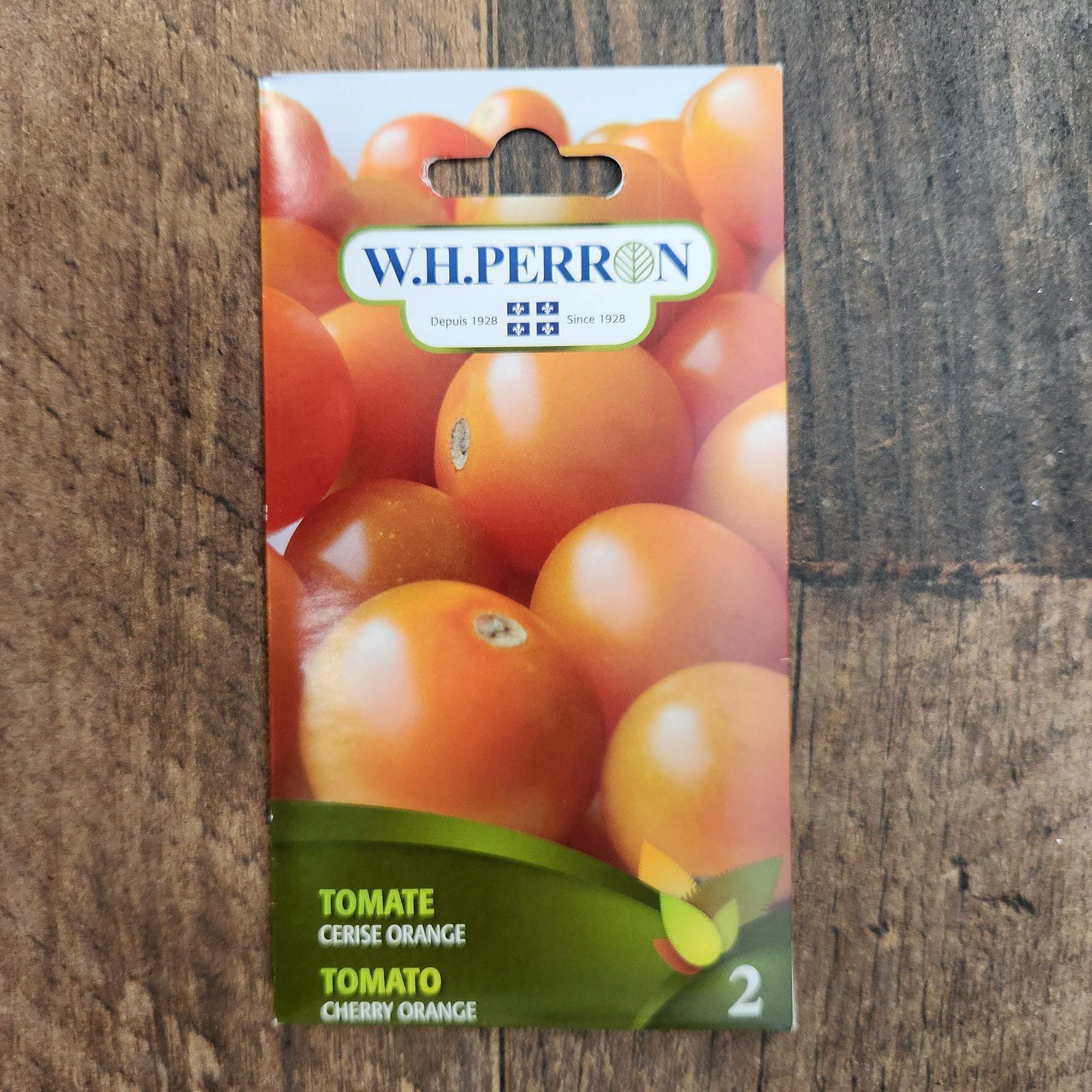 Tomate cerise orange