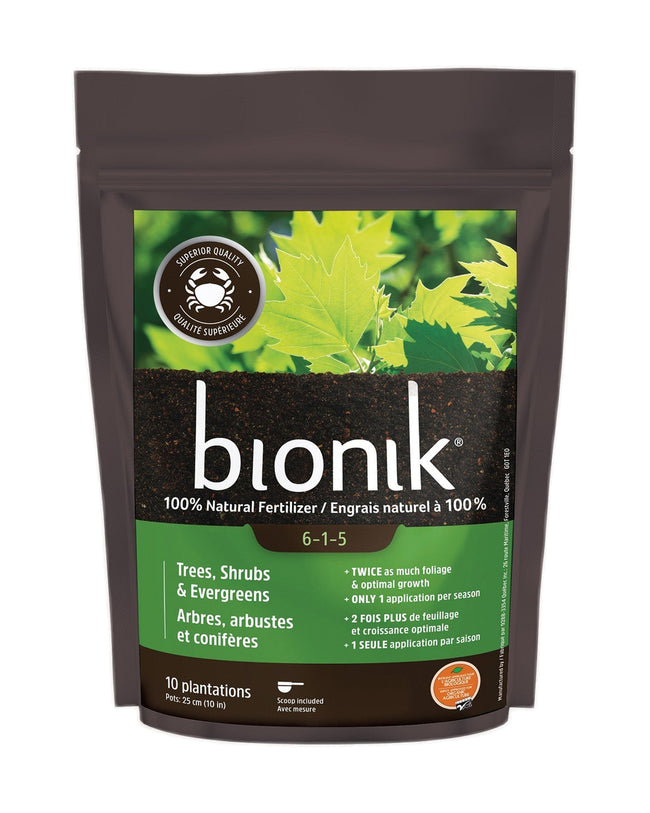 Engrais pour arbres, arbustes et conifères Bionik 6-1-5
