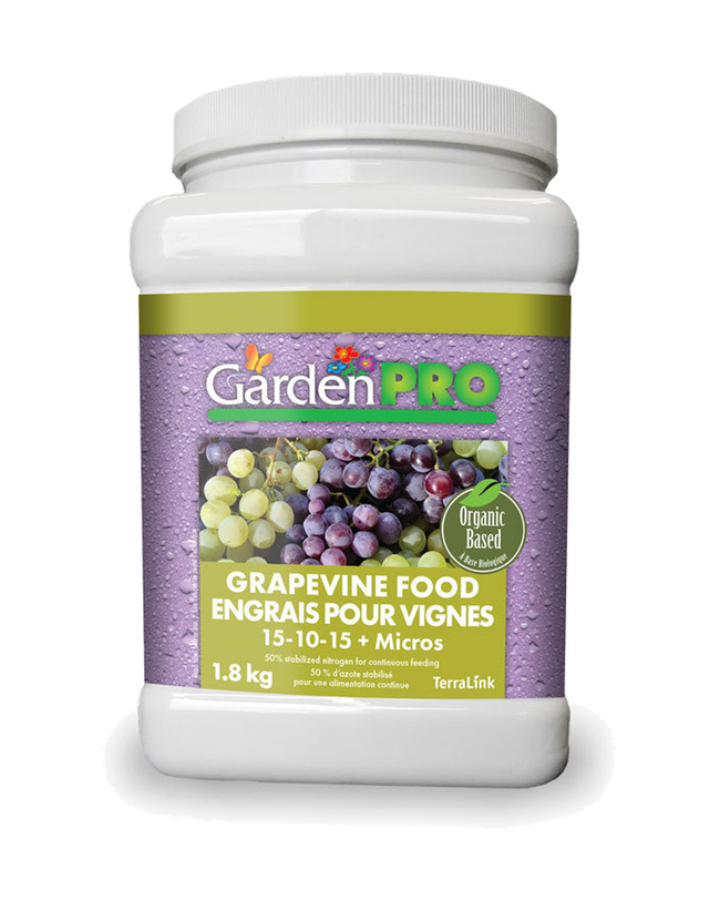 Garden Pro Engrais granulaire pour vignes 15-10-15