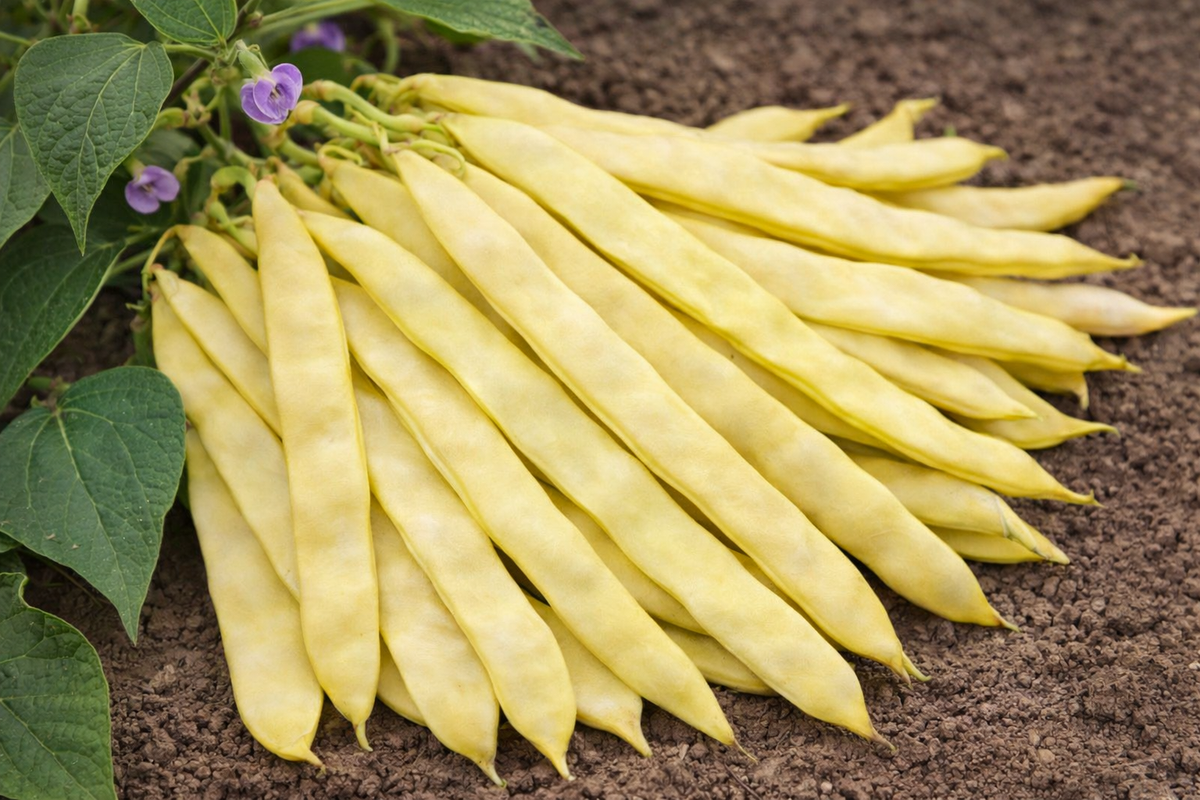 Illustration associée à Haricot nain Supernano Giallo, dans la gamme Weston. Haricot nain Supernano Giallo conserve son identité propre dans cette sélection de semences; planifiez la récolte selon le type indiqué et observez le développement réel des plants. Le visuel permet de repérer la référence et l’aspect présenté pour cette sélection.