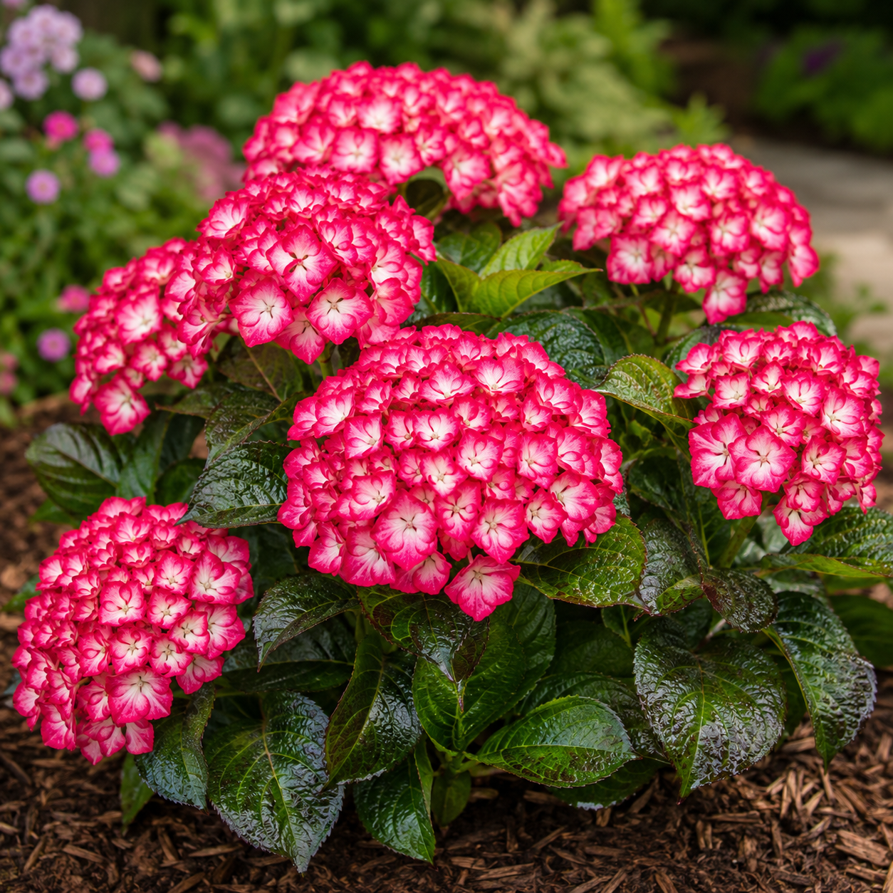 Hydrangea macrophylla 'Kimono'