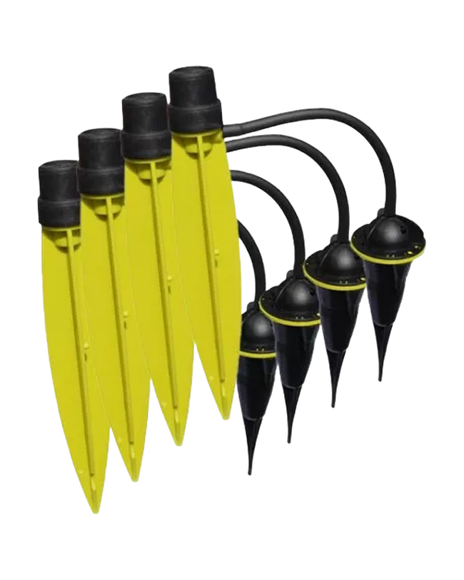Pied goutteur Iriso X4 – Arrosage autonome goutte à goutte — photo sur fond blanc