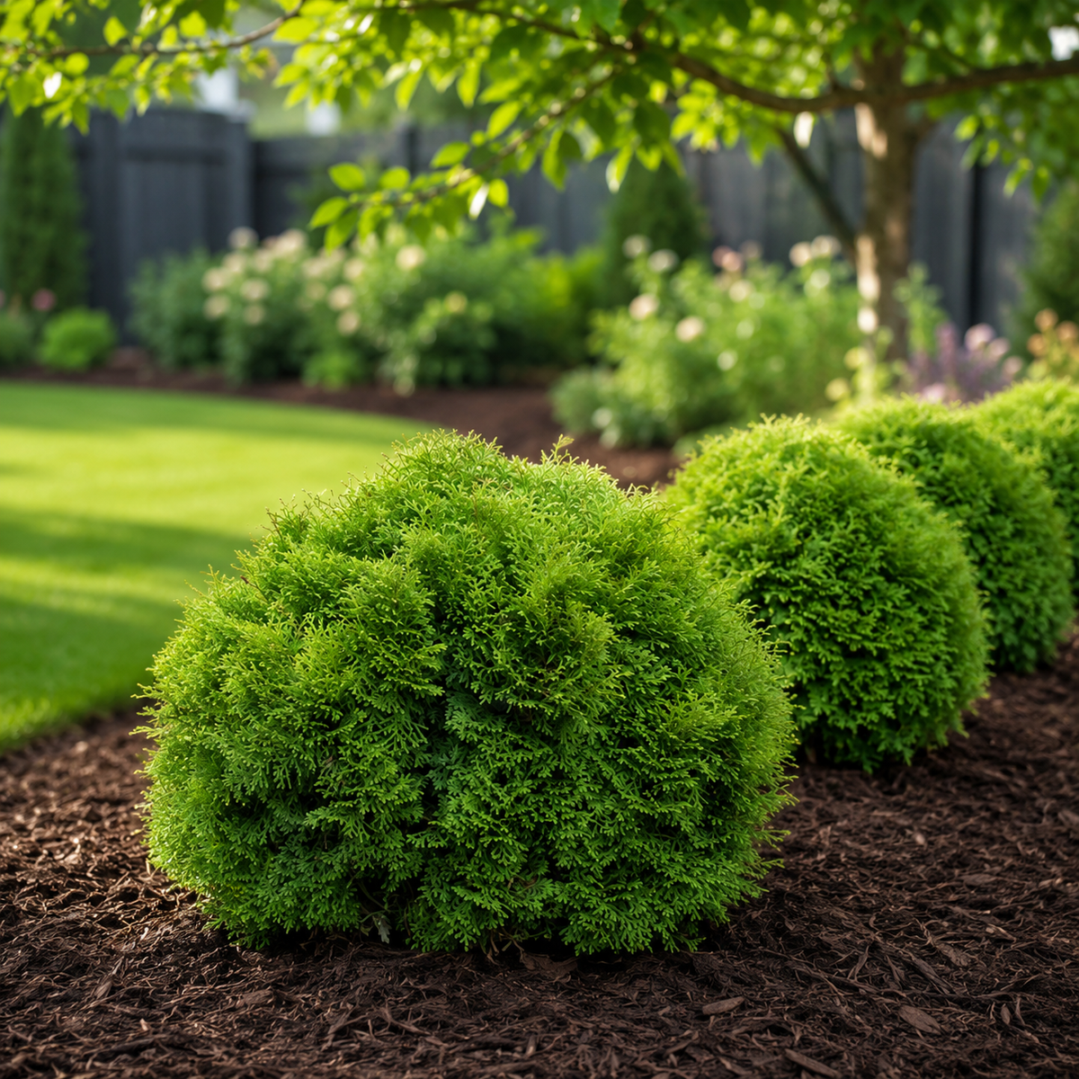 Thuya occidental Tater Tot® ‘SMNTOBAB’ (Thuja occidentalis)