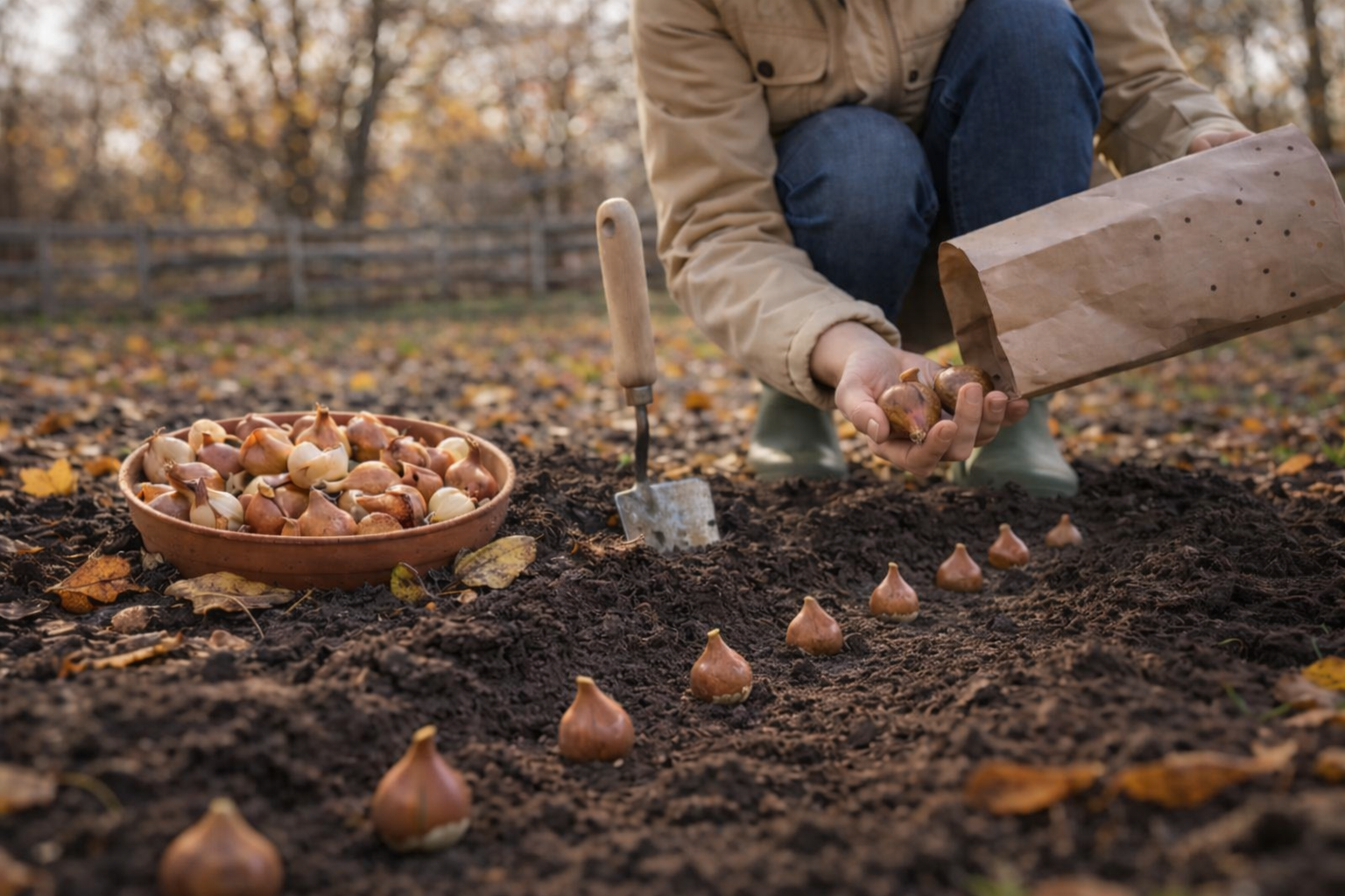 Les bulbes d’automne : le secret d’un printemps éclatant