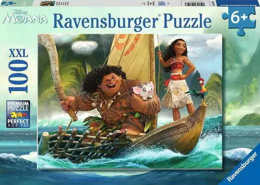 Casse-tête Ravensburger Disney Moana – Un océan, un cœur – 100 pièces XXL – image du produit