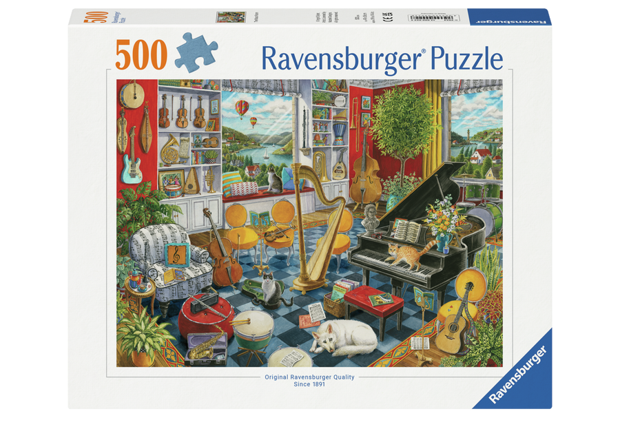 Casse-tête 500 morceaux The Music Room – Ravensburger