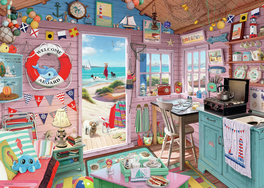 Casse-tête 1000 morceaux The Beach Hut – Ravensburger