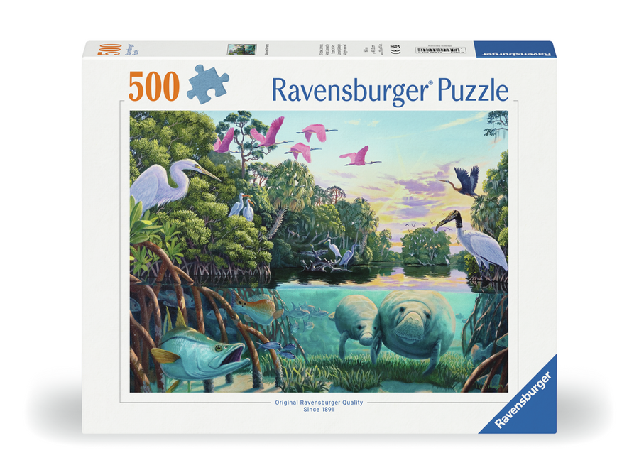 Casse-tête 500 morceaux Manatee Moments – Ravensburger
