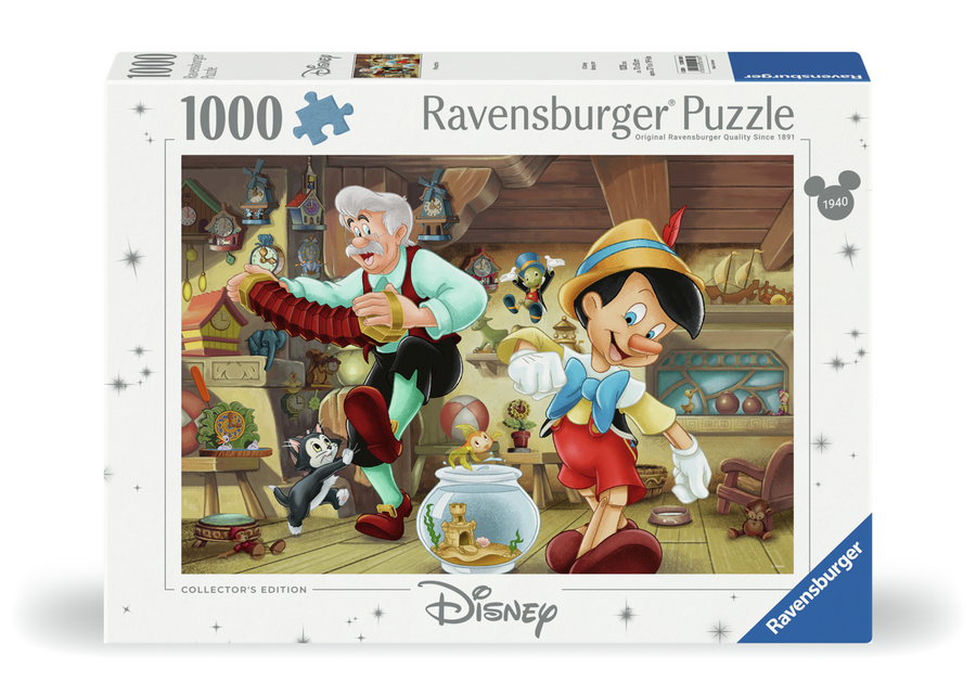 Casse-tête 1000 morceaux Pinocchio – Ravensburger