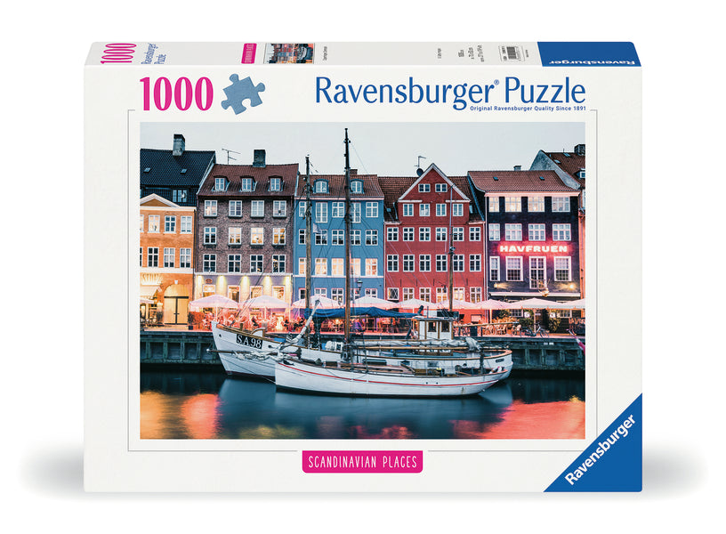 Casse-tête 1000 morceaux Copenhagen, Denmark – Ravensburger