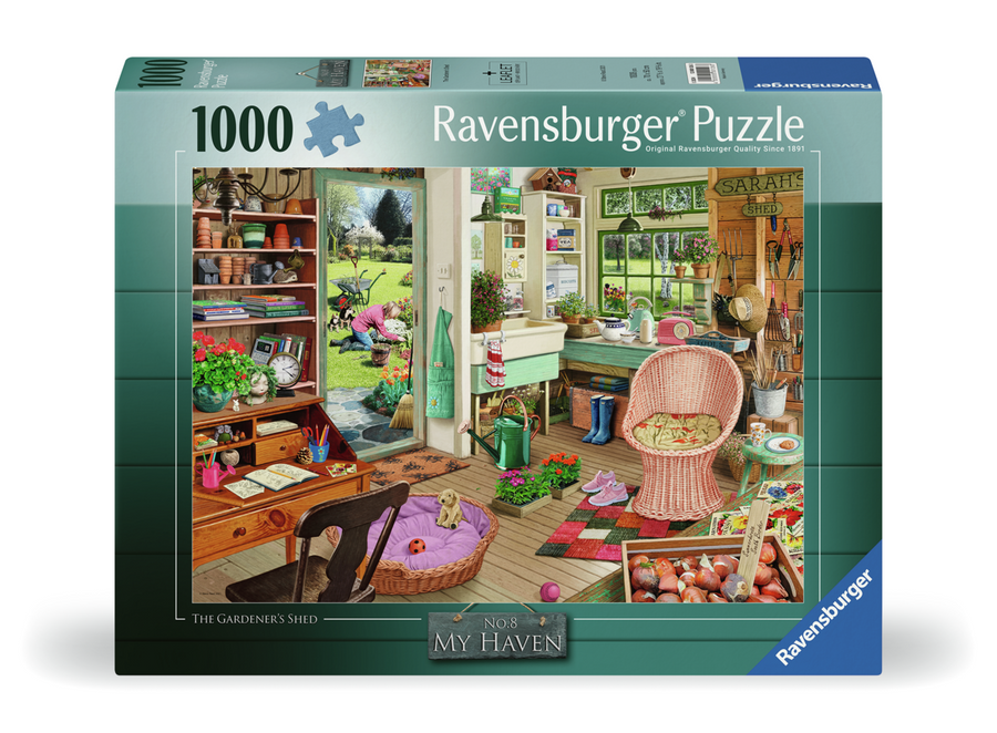 Casse-tête 1000 morceaux The Garden Shed – Ravensburger
