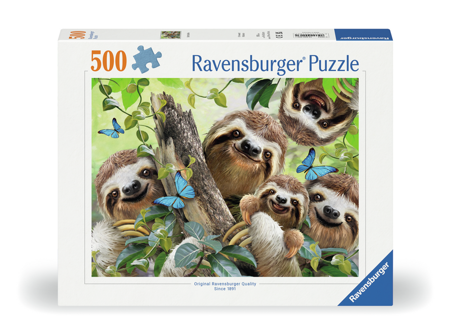 Casse-tête 500 morceaux Sloth Selfie – Ravensburger