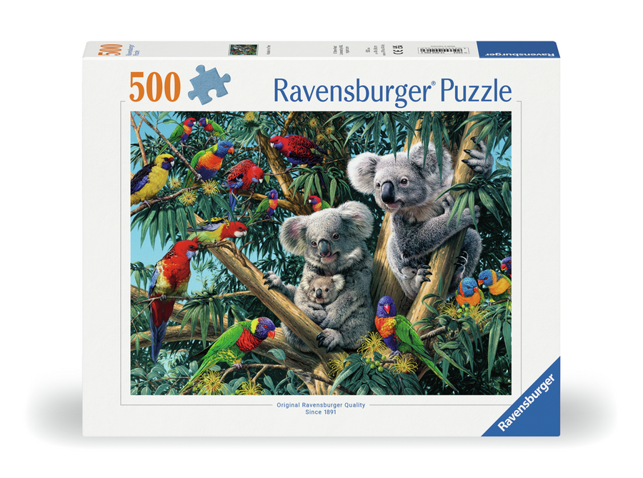 Casse-tête 500 morceaux Koalas in a Tree – Ravensburger