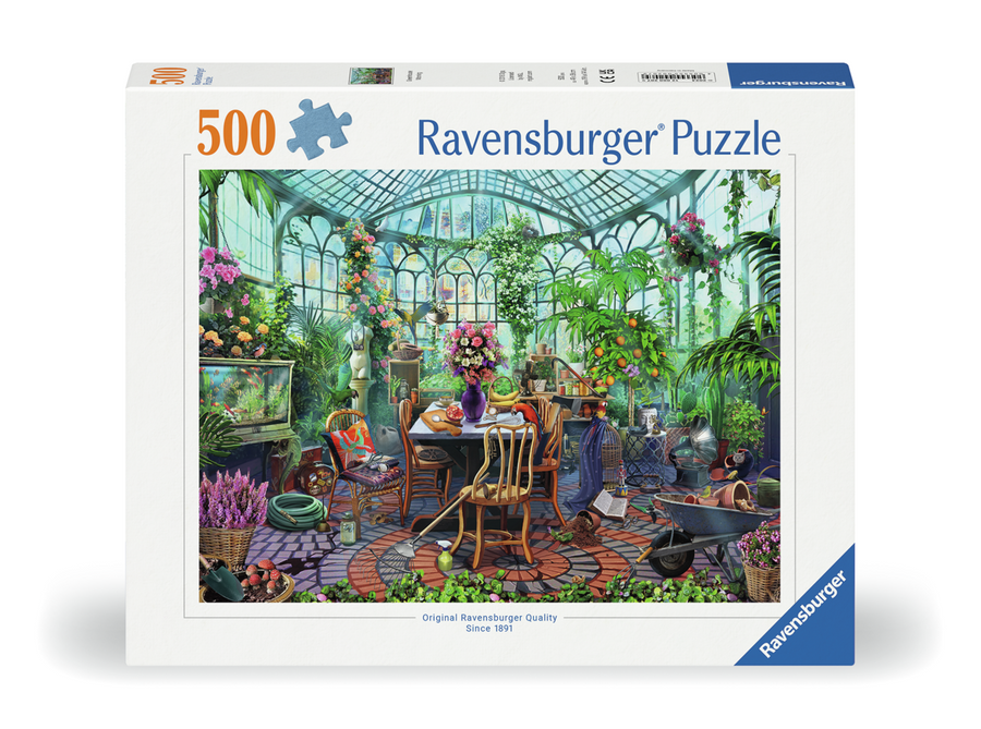Casse-tête 500 morceaux Greenhouse Morning – Ravensburger