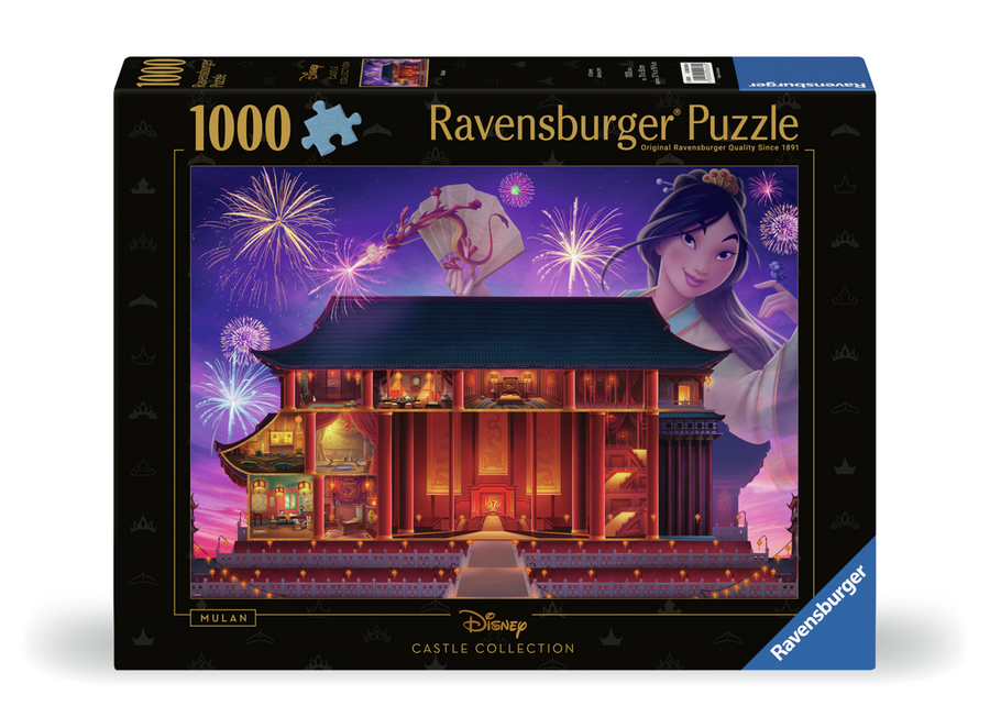 Casse-tête 1000 morceaux Disney Castle: Mulan – Ravensburger