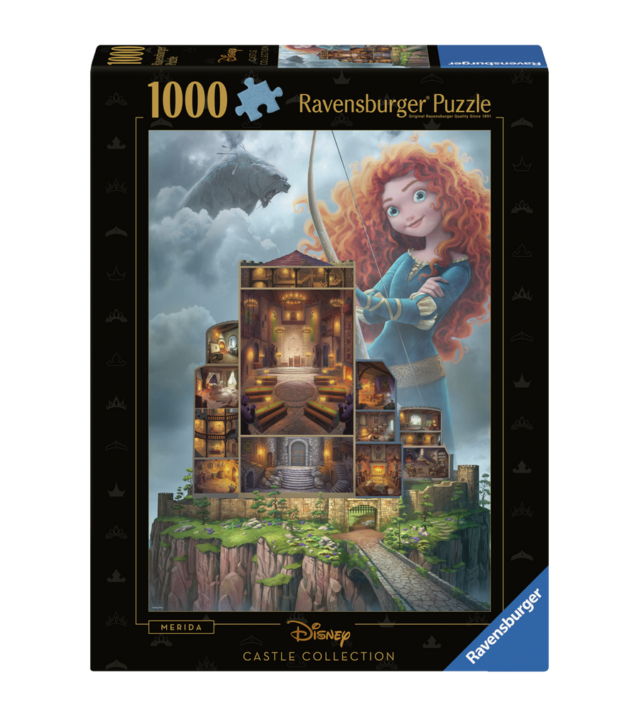 Casse-tête 1000 morceaux Disney Castle: Merida – Ravensburger