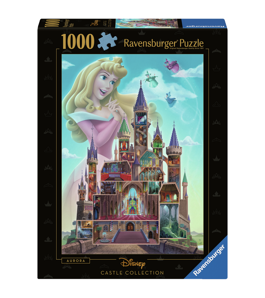 Casse-tête 1000 morceaux Disney Castle: Aurora – Ravensburger