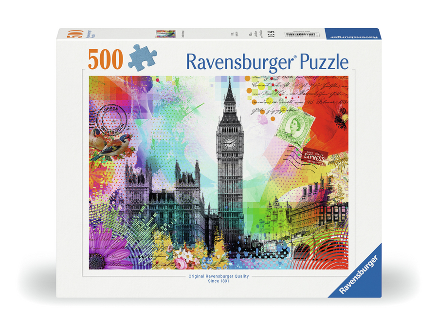 Casse-tête 500 morceaux London Postcard – Ravensburger