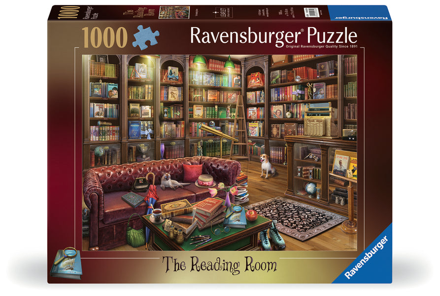 Casse-tête 1000 morceaux The Reading Room – Ravensburger