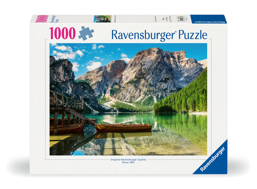 Casse-tête 1000 morceaux Pragser Wildsee, South Tyrol, Italy – Ravensburger