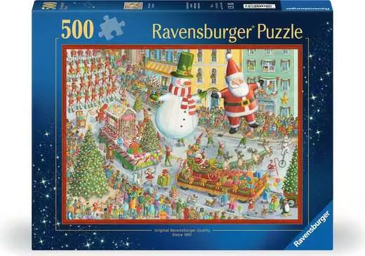 Casse-tête Ravensburger Here Comes Christmas! – Ingrid Slyder – 500 pièces – image du produit