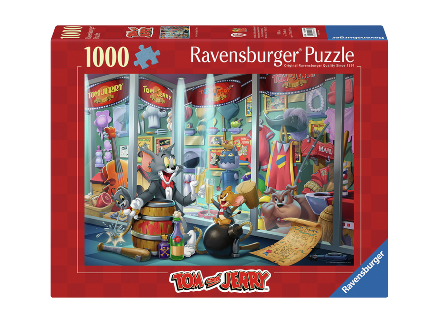 Casse-tête 1000 morceaux Tom & Jerry Hall of Fame – Ravensburger
