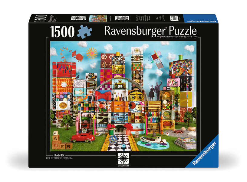Casse-tête 1500 morceaux Eames House of Cards Fantasy – Ravensburger