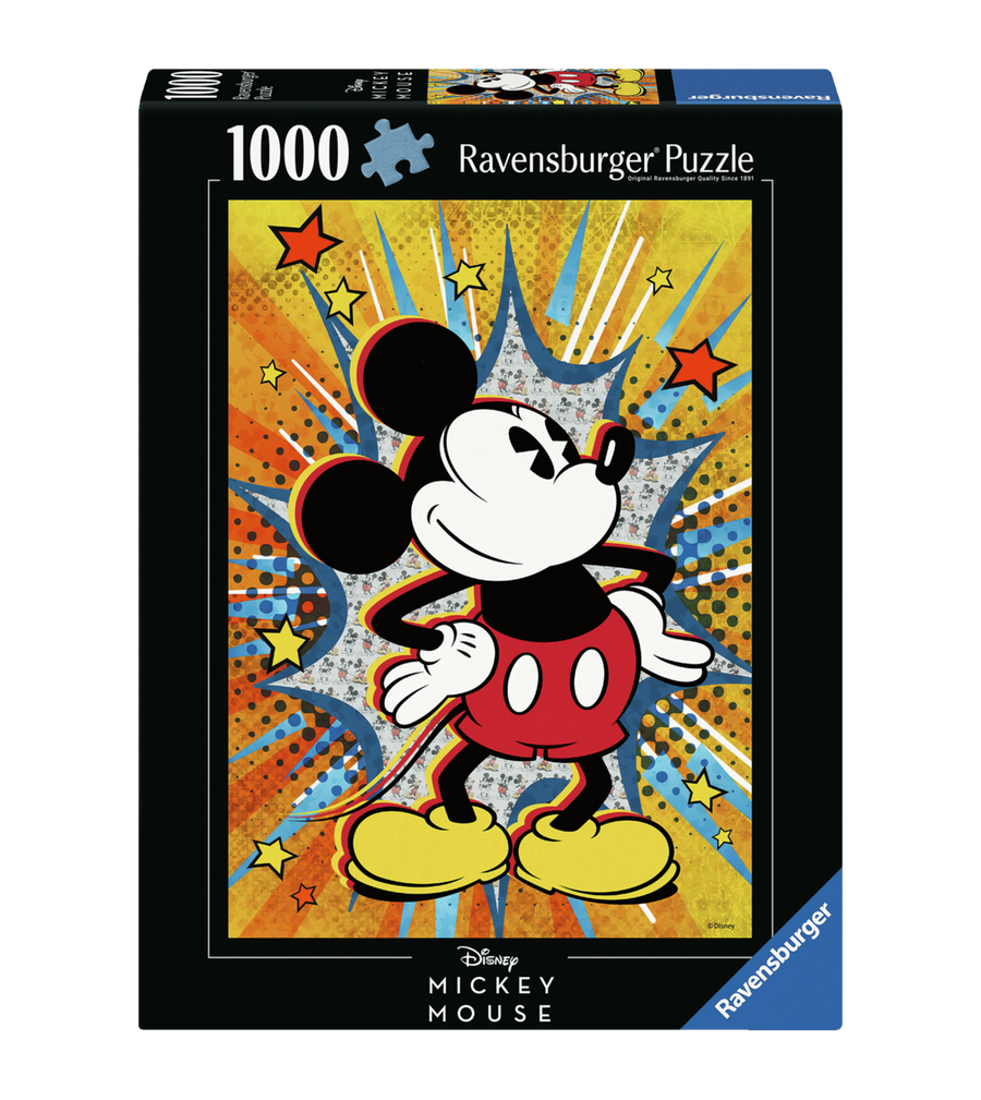 Casse-tête 1000 morceaux Retro Mickey – Ravensburger