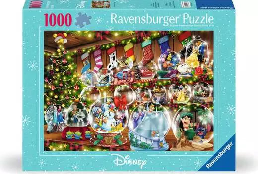 Casse-tête Ravensburger Disney – Disney Boules à neige de Noël – 1000 pièces – image du produit