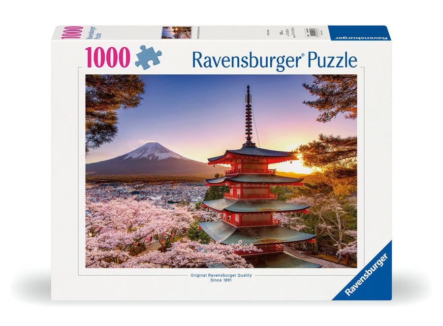 Casse-tête 1000 morceaux Mount Fuji Cherry Blossom View – Ravensburger