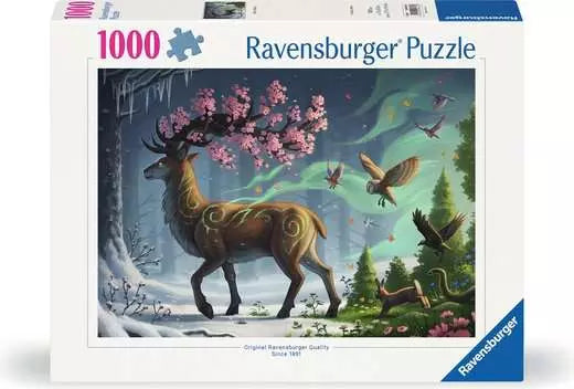 Casse-tête Ravensburger Deer of Spring – 1000 pièces – image du produit