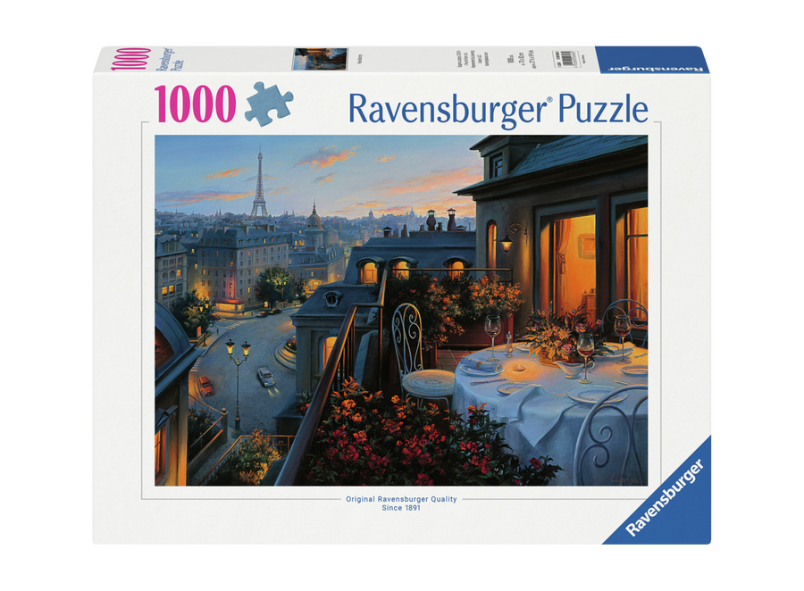 Casse-tête 1000 morceaux Paris Balcony – Ravensburger