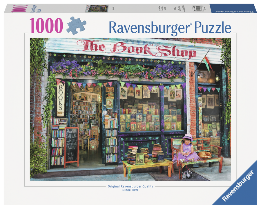 Casse-tête 1000 morceaux The Bookshop – Ravensburger