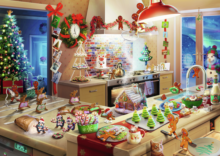 Casse-tête 1000 morceaux Merry Mischief – Ravensburger