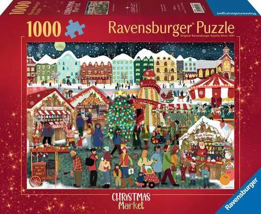 Casse-tête Ravensburger Marché de Noël – 1000 pièces – image du produit