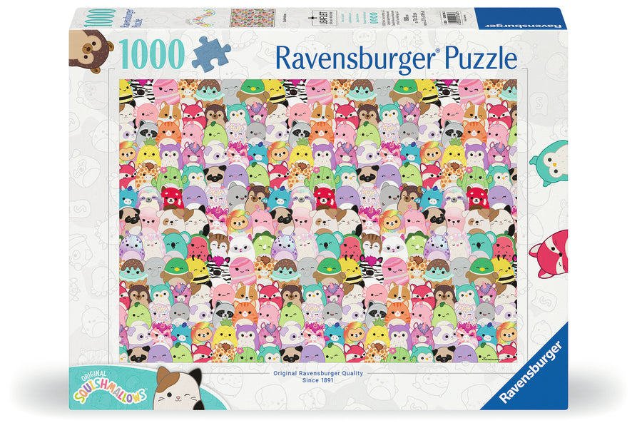Casse-tête 1000 morceaux Squishmallows – Ravensburger