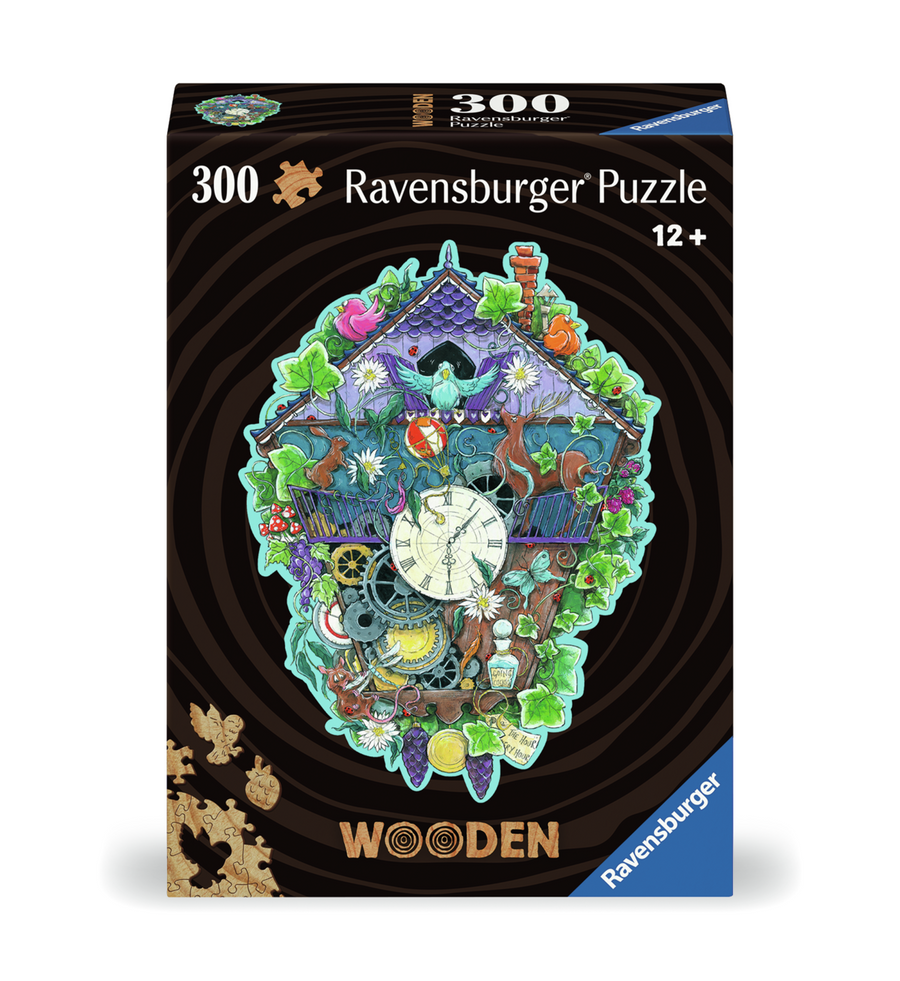 Casse-tête en bois 300 morceaux Cuckoo Clock – Ravensburger