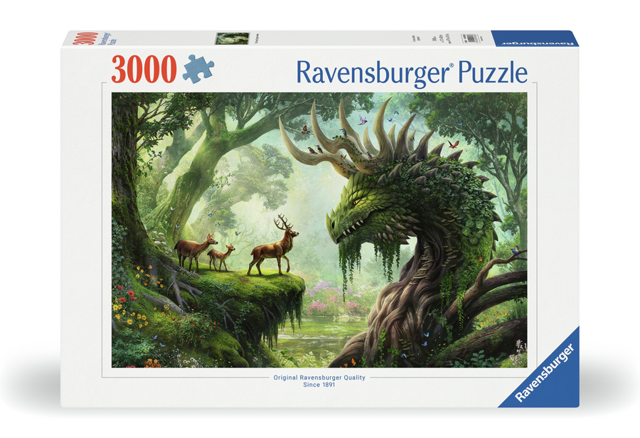 Casse-tête 3000 morceaux The Forest Dragon Awakes – Ravensburger