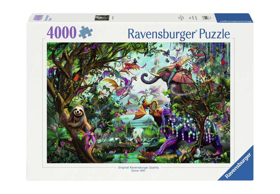 Casse-tête 4000 morceaux Tropical Dragons – Ravensburger
