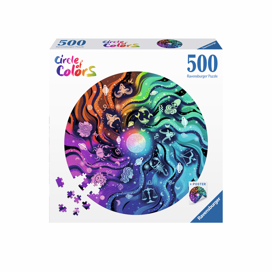 Casse-tête rond 500 morceaux Astrology – Ravensburger