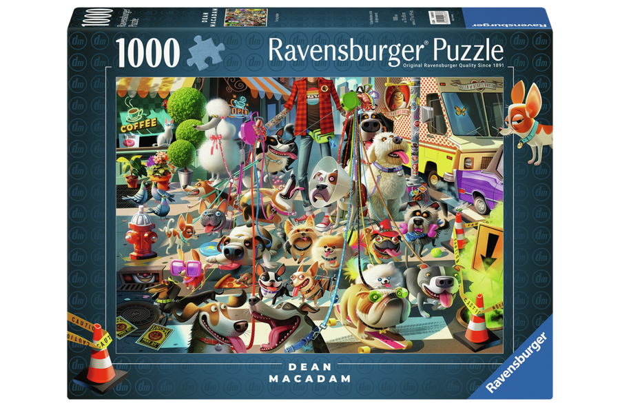 Casse-tête 1000 morceaux MacAdam: The Dog Walker – Ravensburger