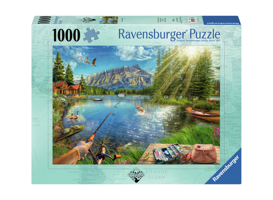 Casse-tête 1000 morceaux Life at the Lake – Ravensburger