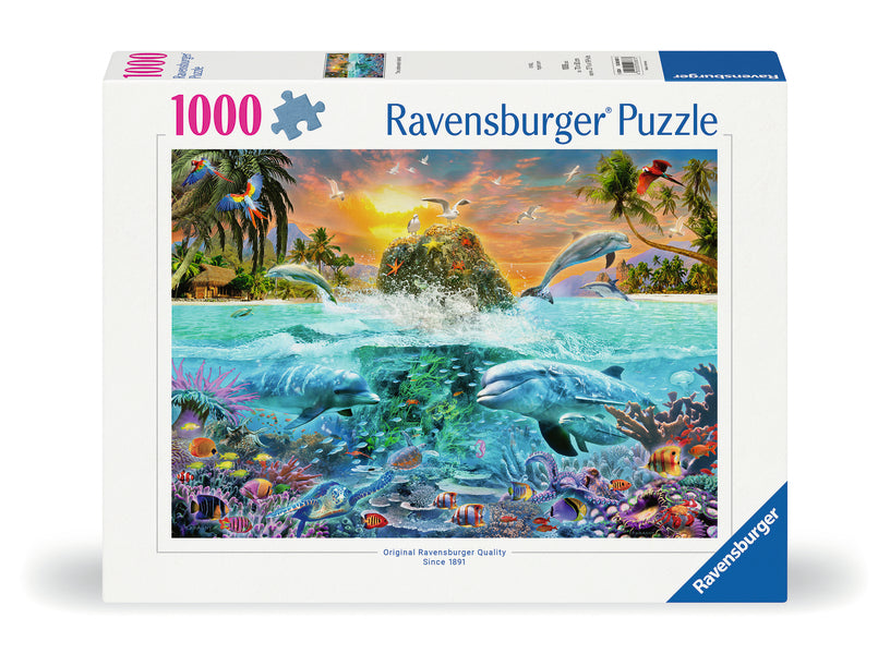 Casse-tête 1000 morceaux Underwater Island – Ravensburger