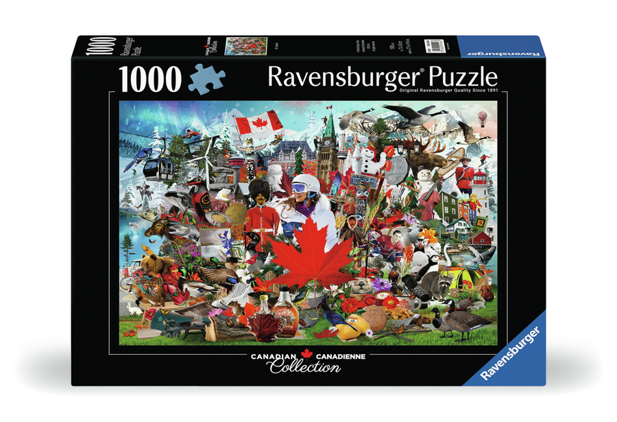 Casse-tête 1000 morceaux Oh, Canada! – Ravensburger