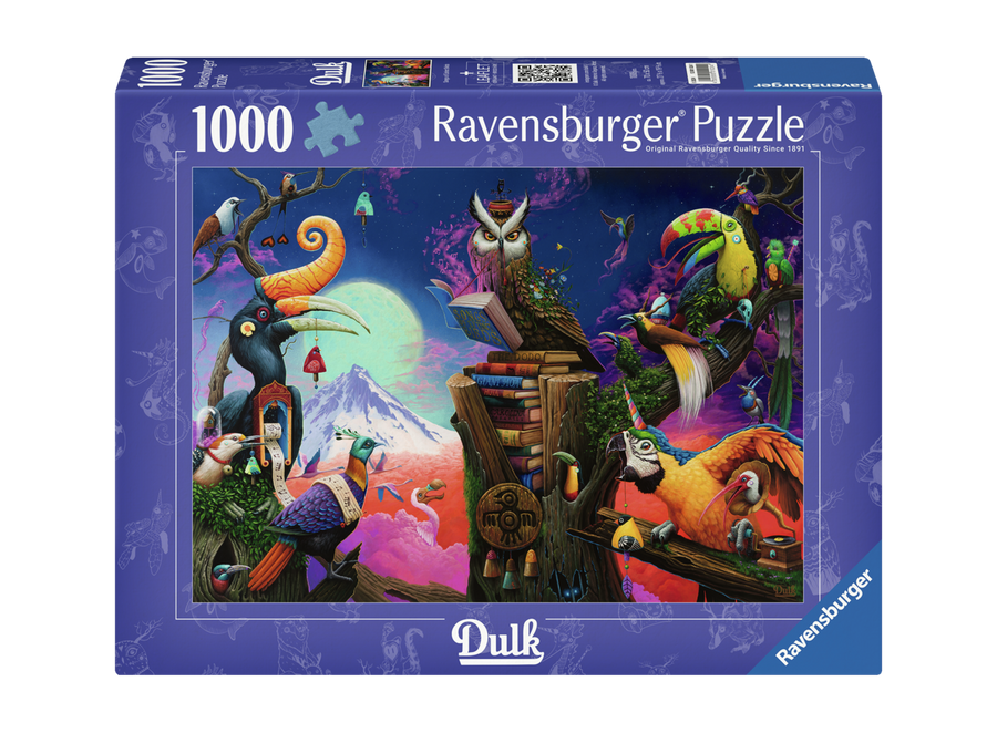 Casse-tête 1000 morceaux Dulk Songs of Extinct Birds – Ravensburger