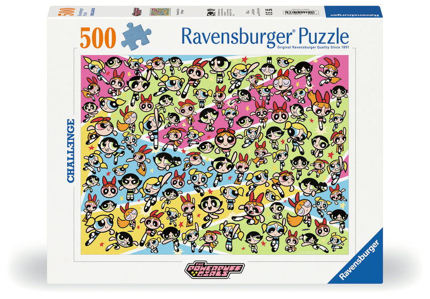 Casse-tête 500 morceaux The Powerpuff Girls Challenge – Ravensburger