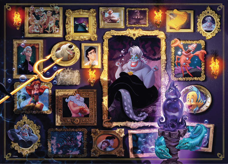 Casse-tête 1000 morceaux Disney Villainous: Ursula – Ravensburger