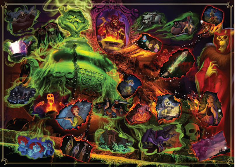 Casse-tête 1000 morceaux Disney Villainous: Horned King – Ravensburger