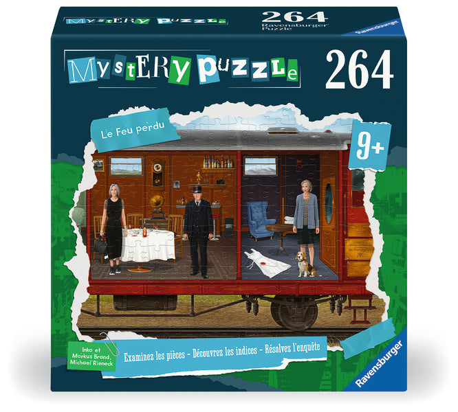 Casse-tête 264 morceaux MYSTÉRE: Le Feu perdu (FR) – Ravensburger